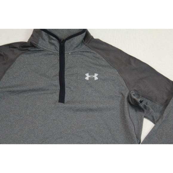 Under Armour Women Gray Sweater Long Sleeve Fitted Size Medium - Picture 4 of 9